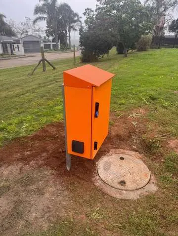 One of the new boreholes at Muir College